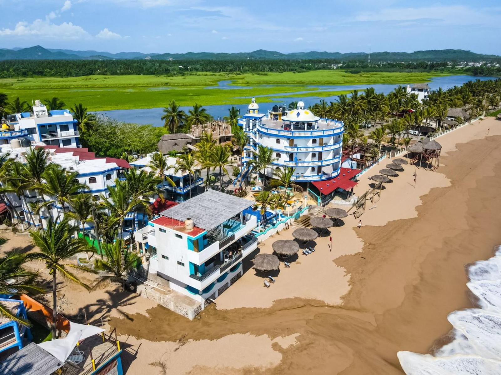 Bungalows Laguna Del Tule San Patricio Melaque Exterior foto